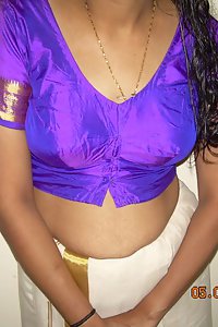 Porn Pics Shy Indian Aunty Boobs Pop Out From Blouse
