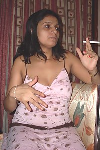 Hot sexy Indian girl posing naked on camera