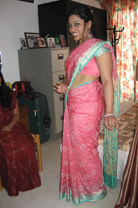 newly married Indian wife in traditional outfits