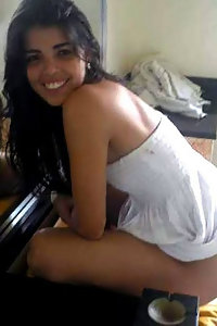 Hot Indian girl posing naked on camera