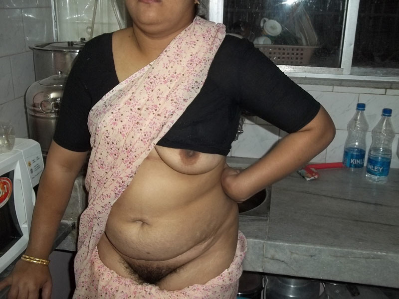 Porn Pics Mature Indian Aunty Posing Nude In Kitchen. 