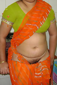 Indian Erotic Housewife Kamla Saree Stripped Nude