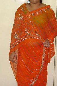 Indian Erotic Housewife Kamla Saree Stripped Nude