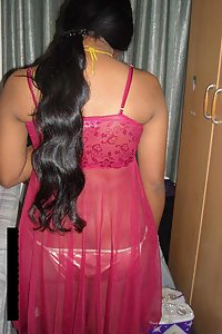 Porn Pics Indian Bhabhi Rukhsana Stripping Her Red Nighty