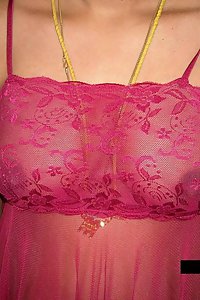 Porn Pics Indian Bhabhi Rukhsana Stripping Her Red Nighty