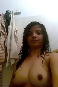 Hot Indian girl posing naked on camera