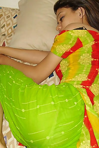 Porn Pics Horny Indian Girl Meenakshi Lying On Bed