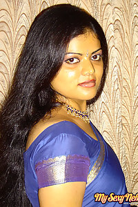 Indian Wife Neha Nair showing her big tits