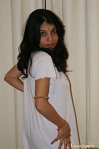 Indian Babe Kavya in her night suit waiting for her boyfriend