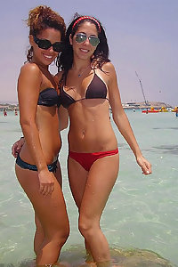 Indian girls in bikinis showing off