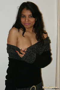 Indian Babe Kavya sharma in her western outfits showing her boobs