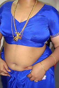 Porn Pics Indian Aunty Bano Blue Blouse Stripped Nude