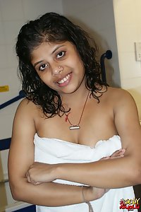 Indian Babe Rupali enjoying in shower than changing for a party