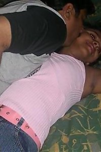 Porn Pics Horny Indian Babe Giving Blowjob To Uncle