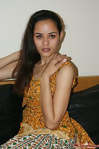 Delicious jasmine in shalwar suit showing her pink pussy