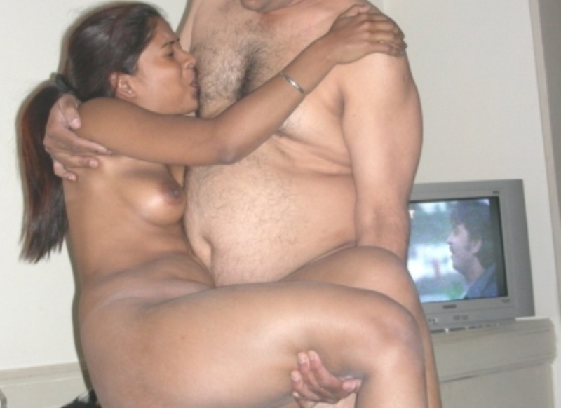 newly married Indian girl with her man naked.