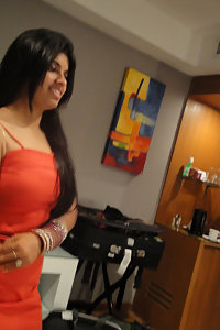 Hot Indian girl posing naked on camera