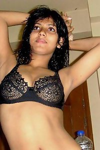 Bengali housewife showing off