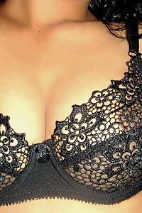 Bengali housewife showing off