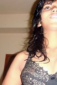 Bengali housewife showing off