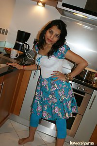 Indian Babe Kavya with her boyfriend on lunch teasing him off