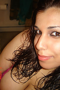 Assorted pictures of busty Indian girl naked