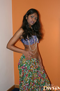 Divya after party in bedroom in her favourite under garments
