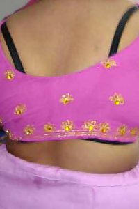 Porn Pics Indian Wife Barkha Pink Saree Stripped Nude