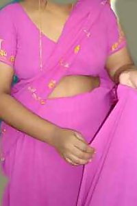 Porn Pics Indian Wife Barkha Pink Saree Stripped Nude