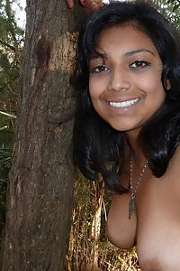 Porn Pics Plump Indian Girl Getting Naked In Jungle
